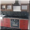 Op maat handgemaakte keuken van AZB-hout.exclusief inbouw apparatuur: richtprijs 5800 euro 